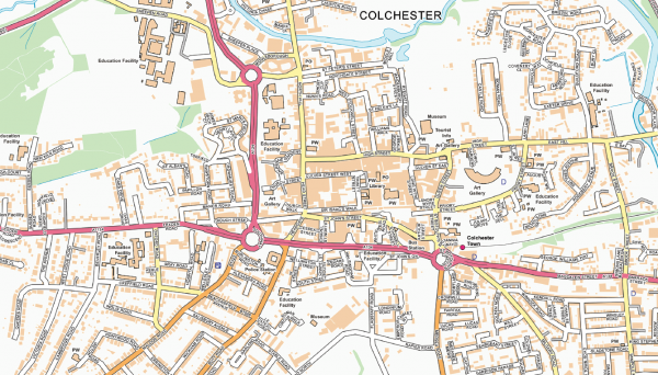Colchester street map - Image 3