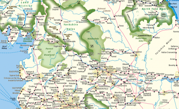 The British Isles by Train and Ferry (folded map) - Image 4