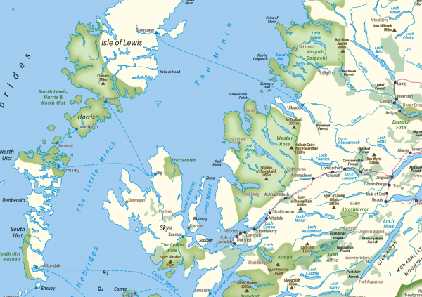 The British Isles by Train and Ferry (folded map) - Image 6